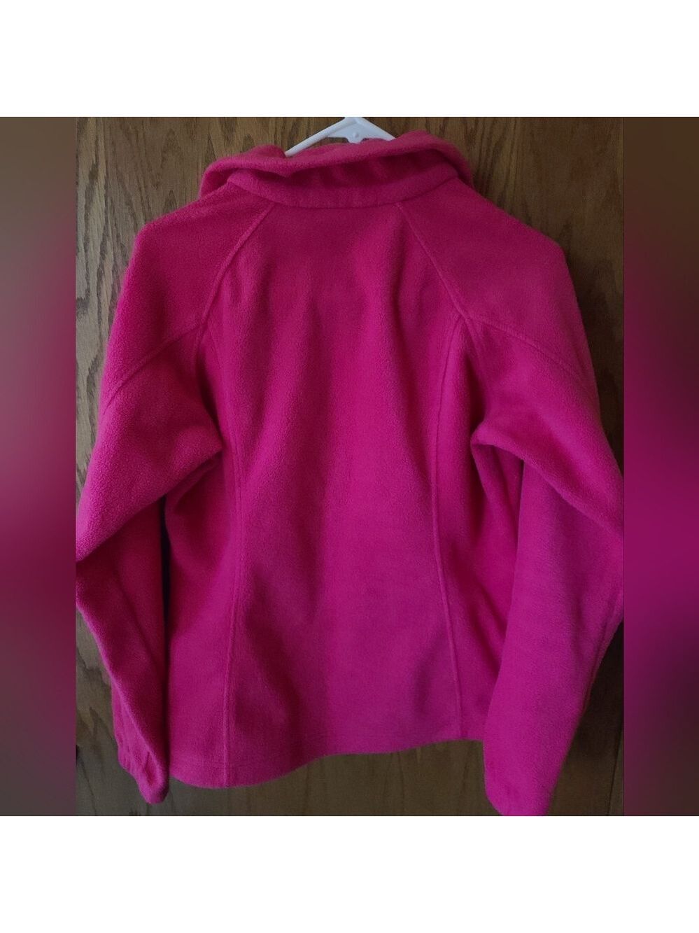 Columbia Women's Pink Zip-Up Fleece Jacket Size S - Picture 3 of 7